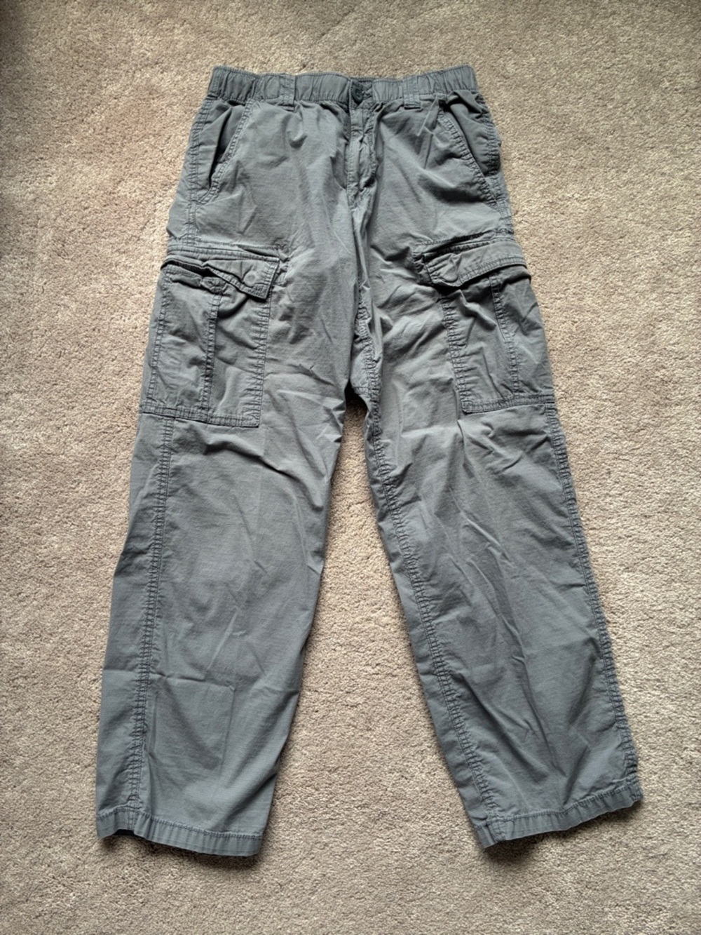 Men's Cargo Pants in Gray - Comfortable Utility Style size small Arizona